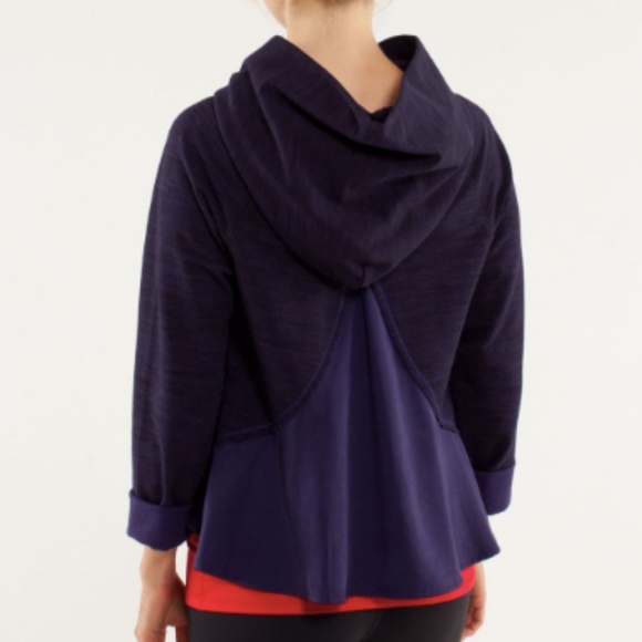 Lululemon Pull Me Over Purple Hoodie - Picture 2 of 8